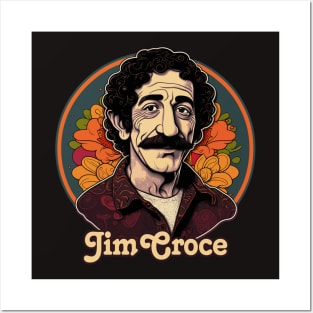 Jim Croce / Retro Fan Artwork Design Posters and Art